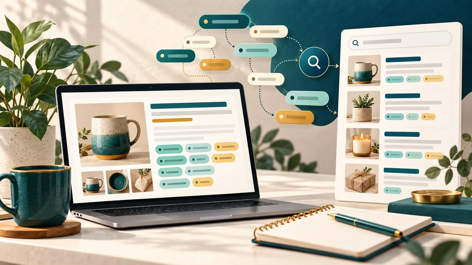 Online seller reviewing sales tax records and marketplace payments